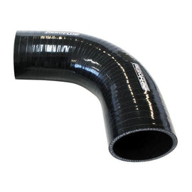 Aeroflow AF9203-175 Silicone Hose 90Deg; Black I.D 1.75