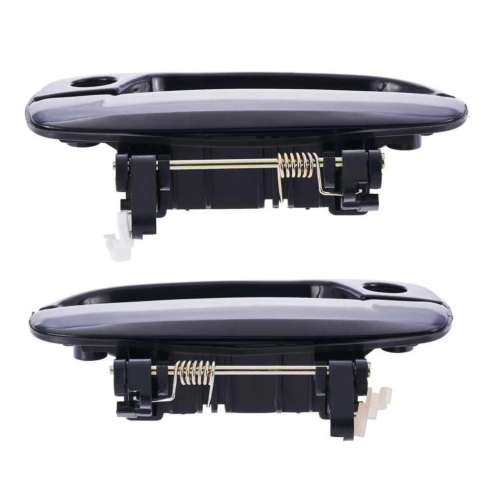 Door Handle Outer for Hyundai Accent LC 00-06 Set of 2 Black FRONT LEFT+RIGHT