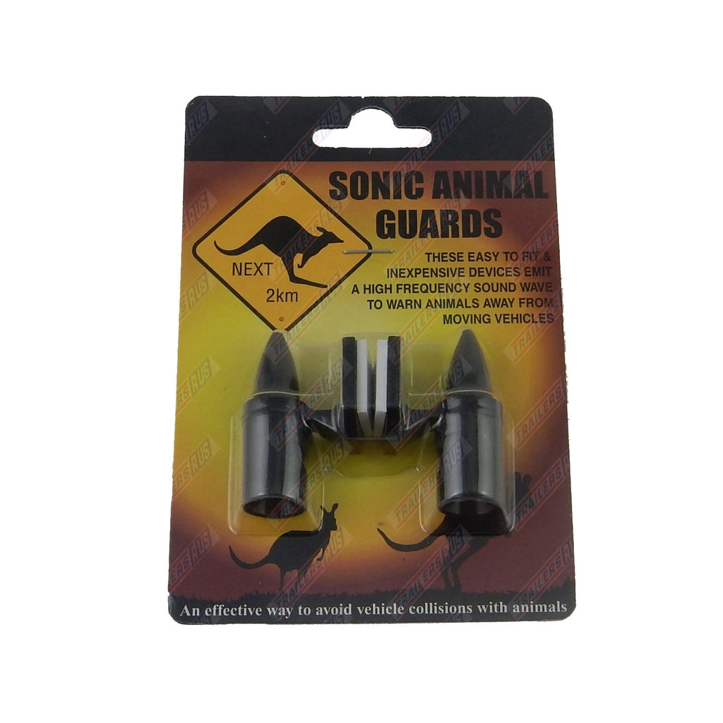 Sonic Animal Repeller Sonic Shoo Whistle Kangaroo Roo 4wd Car Truck Bus Black