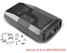 Load image into Gallery viewer, Motorcycle 4.2L Tool Box Left Side Black Bracket For BMW R1200GS LC R1250GS ST