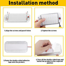 Load image into Gallery viewer, 2 Pack 12V Led RV Ceiling Dome Light Interior LED Lighting for Trailer Camper RV