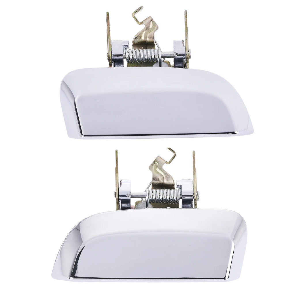 Door Handle Outer for Nissan Pathfinder R51 05-13 Set of 2 Chrome REAR LH +RH