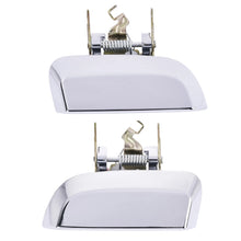 Load image into Gallery viewer, Door Handle Outer for Nissan Pathfinder R51 05-13 Set of 2 Chrome REAR LH +RH