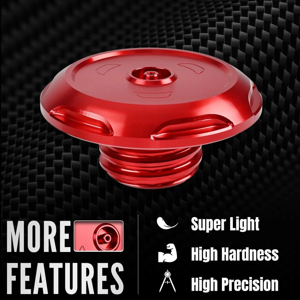 Anodized Red CNC BILLET Aluminum Gas Cap For Honda CRF110F CRF125 2019-2013 ST