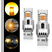 Load image into Gallery viewer, AUXITO T20 7443 7440 50W LED AMBER TURN SIGNAL ERROR INDICATOR FREE BULBS GLOBE