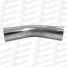 Load image into Gallery viewer, 3" Inch 76mm OD Exhaust Pipe Mandrel Bend 45 Degree New Mild Steel 1.35mm Thick