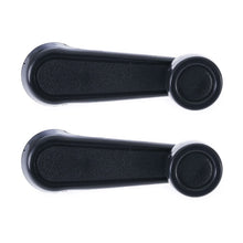 Load image into Gallery viewer, 2pcs Black FRONT LH+RH Window Crank Handle for Toyota Landcruiser 69-07/Hino