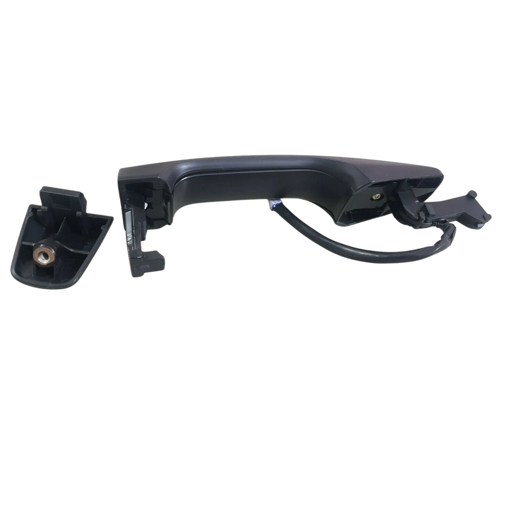 Door Handle Outer for Toyota Landcruiser 07-21 Set 2 Black FRONT LH+RH W/Sensor