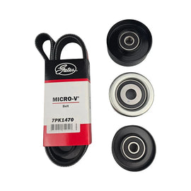 Drive Belt & 3 EP For Toyota Hiace KDH201 KDH206 1KD-FTV 1KDFTV