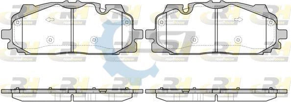 Front Brake Pads with Sensors and Disc Rotors set for Audi SQ5 3.0 2021-2025