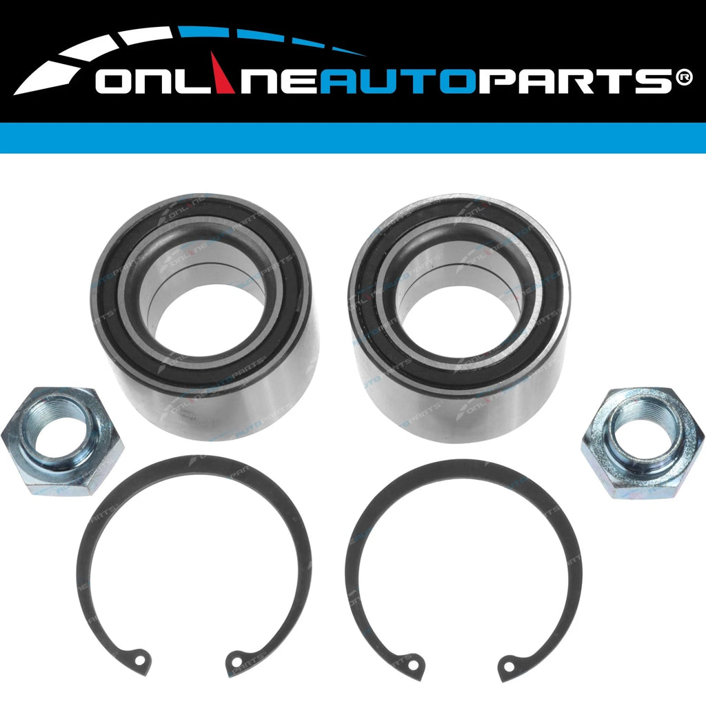 2 x Front Wheel Bearing Kits for Suzuki Alto GF 3cyl 1.0L K10BN 2009-2014
