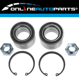 2 x Front Wheel Bearing Kits for Suzuki Alto GF 3cyl 1.0L K10BN 2009-2014