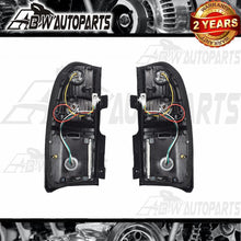 Load image into Gallery viewer, Pair Tail Light For Toyota Landcruiser Prado 90 Series 1999-2002 Black LED LH&amp;RH