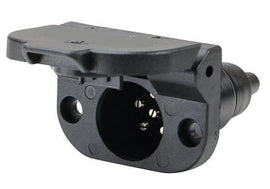 Trailer Caravan Camper 7 Pin Small Round Plastic Socket ADR Approved