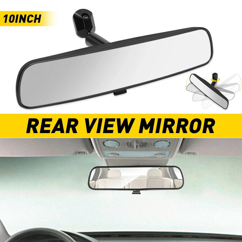 Universal Clear Vision Day Night Rear Car Interior View 10" Mirror Accessories