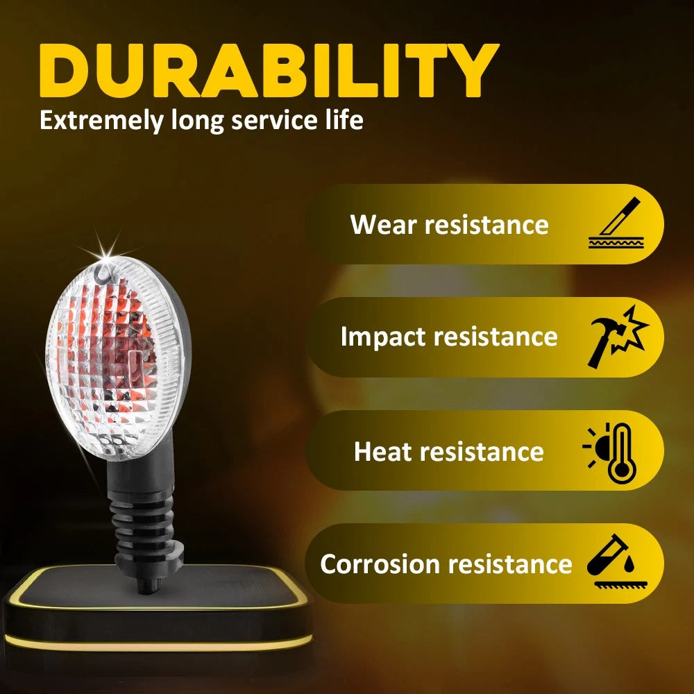 Turn Signal Indicator Lamp For KAWASAKI NINJA 250R KLX 250/SF Vulcan S VN 650