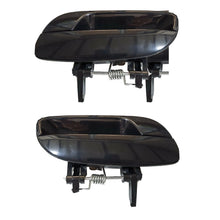 Load image into Gallery viewer, Door Handle Outer for Hyundai Elantra XD 00-06 Set of 2 Black REAR LEFT+RIGHT