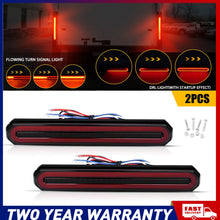 Load image into Gallery viewer, 2X 87 LED Tail Lights Sequential Indicator Trailer Ute Caravan Truck Stop IP67