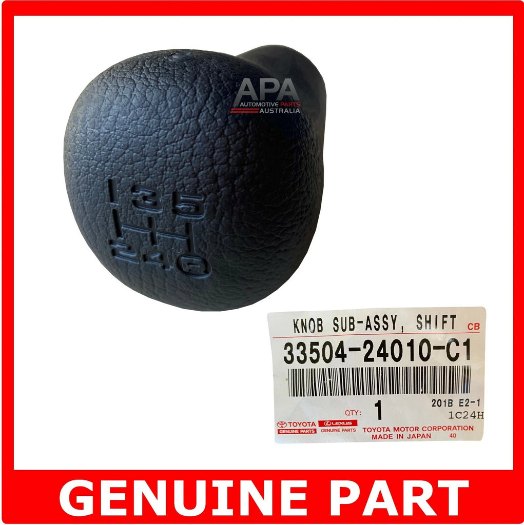 GENUINE Toyota LandCruiser 70 Series VDJ HZJ 76 78 79 Gear Shifter Knob Black
