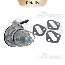 Load image into Gallery viewer, Mechanical Glass Bowl Fuel Pump FOR Holden HT 1969-1970 3.0L 6 Cyl 186 Red Motor