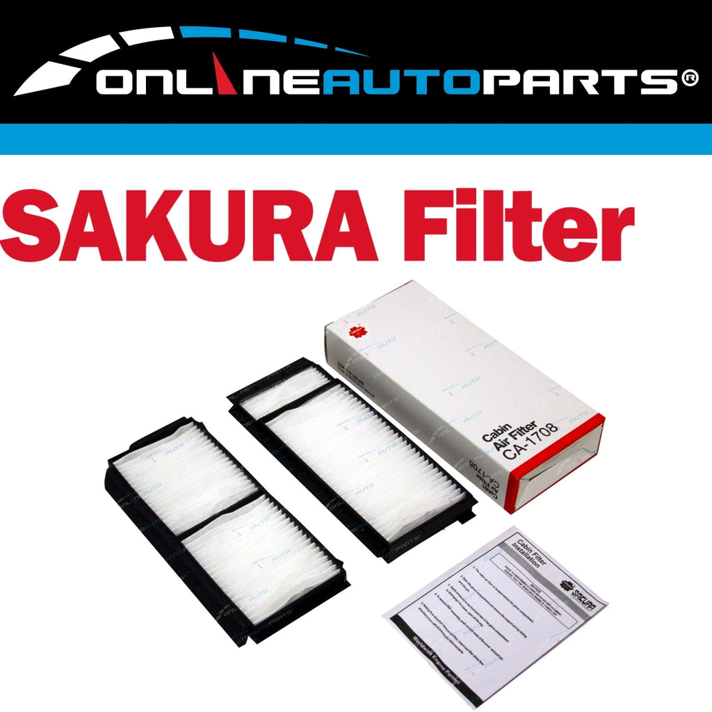 Sakura Pollen Cabin Air Filter for Mazda 3 BK 4cyl 2.0L 2.3L 2004-2009