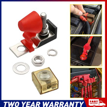 Load image into Gallery viewer, Waterproof 100A 8mm MRBF fuse holder battery terminal mount W/ 1 fuse Univerasl