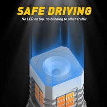 Load image into Gallery viewer, 2x AUXITO T20 7440 WY21W W21W 24SMD AMBER ORANGE LED INDICATOR SIGNAL LIGHT BULB
