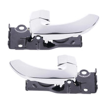 Load image into Gallery viewer, Door Handle Inner for Hyundai Santa Fe SM 00-05 Set of 4 Chrome FRONT REAR LH+RH