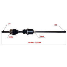 Load image into Gallery viewer, LH CV Joint Drive Shaft for Holden Jackaroo UBS25 UBS26 UBS69 UBS73 1992–2004