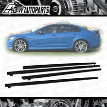 Load image into Gallery viewer, 4pc Door Window Belt Mould Rubber Seal for Holden Commodore VE VF SEDAN V6 V8