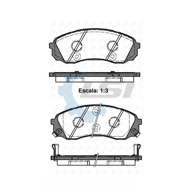 Front Horsepower Disc Rotors and Ceramic Brake Pads for Haval H9 2.0 10/2015-on