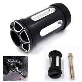 CNC Alumnium Shifter Shift Peg Rest Foot Peg For Harley Sportster 883 1200 Black