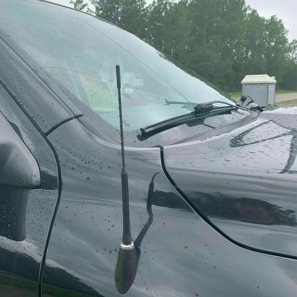 Car Radio Flexible Anti Noise Aerial Arial 11" Antenna Universal