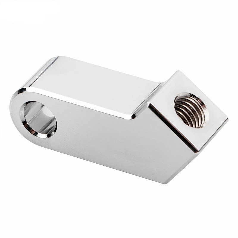 Motorcycle Chrome Bottom Mount Headlight Block For Harley Sportster Dyna Softail