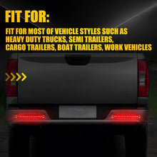 Load image into Gallery viewer, 4X Trailer tail lights 15 LED Stop Brake Tail Lights Kit 3in1 Truck Lamp UTE