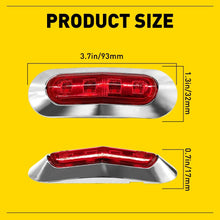 Load image into Gallery viewer, 10-30x Red LED Clearance Lights Side Marker Lamp Trailer Truck Caravan Lorry