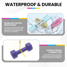 Load image into Gallery viewer, 540pcs Universal Heat Shrink Wire Crimp Connectors Terminals Ring Butt Splices A