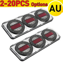 Load image into Gallery viewer, 2-20X 3 LED Combination Tail Lights Stop/Tail/Indicator/Reverse Truck Ute Tray