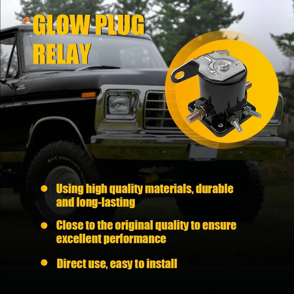 Starter Motor Solenoid For Ford Falcon F100 F250 F350 6 Cyl V8 Cleveland Windsor