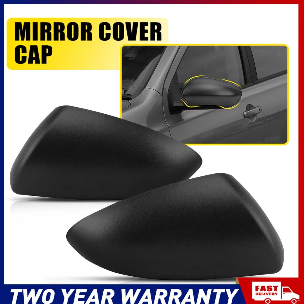 Left+Right Side Wing Door Mirror Cover House Cap For Nissan Dualis J10 07-14