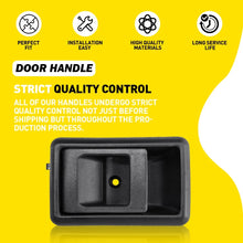 Load image into Gallery viewer, PAIR Black Inner Door Handle FITS For Toyota Landcruiser 75 78 79 Series RH LH