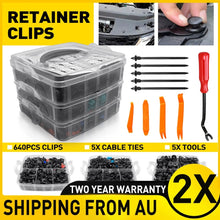 Load image into Gallery viewer, 1300x Car Trim Body Clips Rivets Auto Retainer Panel Bumper Plastic Fastener