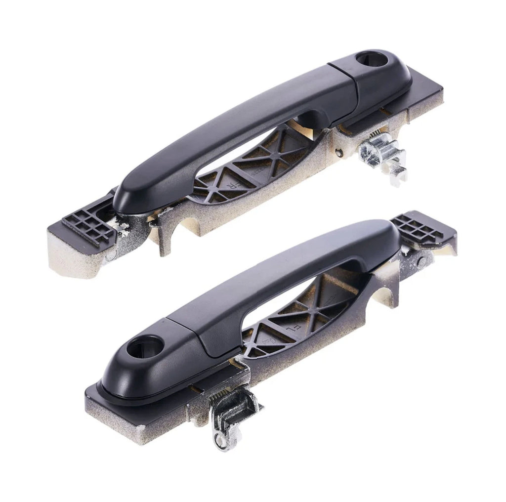 Door Handle Outer for Hyundai Accent 05-09 Set of 2 Black FRONT LEFT+RIGHT