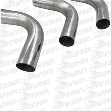 Load image into Gallery viewer, 2.5"Inch Mandrel Bends Exhaust Pipe Mild Steel (Kit of 6) - 3 X 45 &amp; 3 X 90 Deg