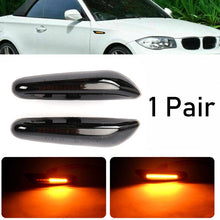 Load image into Gallery viewer, For BMW E46 E60 E82 E90 E91 Pair Flowing Dynamic LED Side Marker Indicator Light