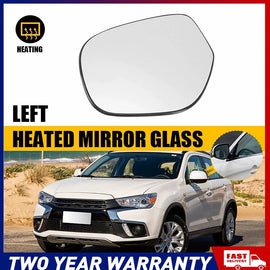 1pcs Left Side Mirror Glass Heated For Mitsubishi Outlander ASX XC XE 2013-2019.
