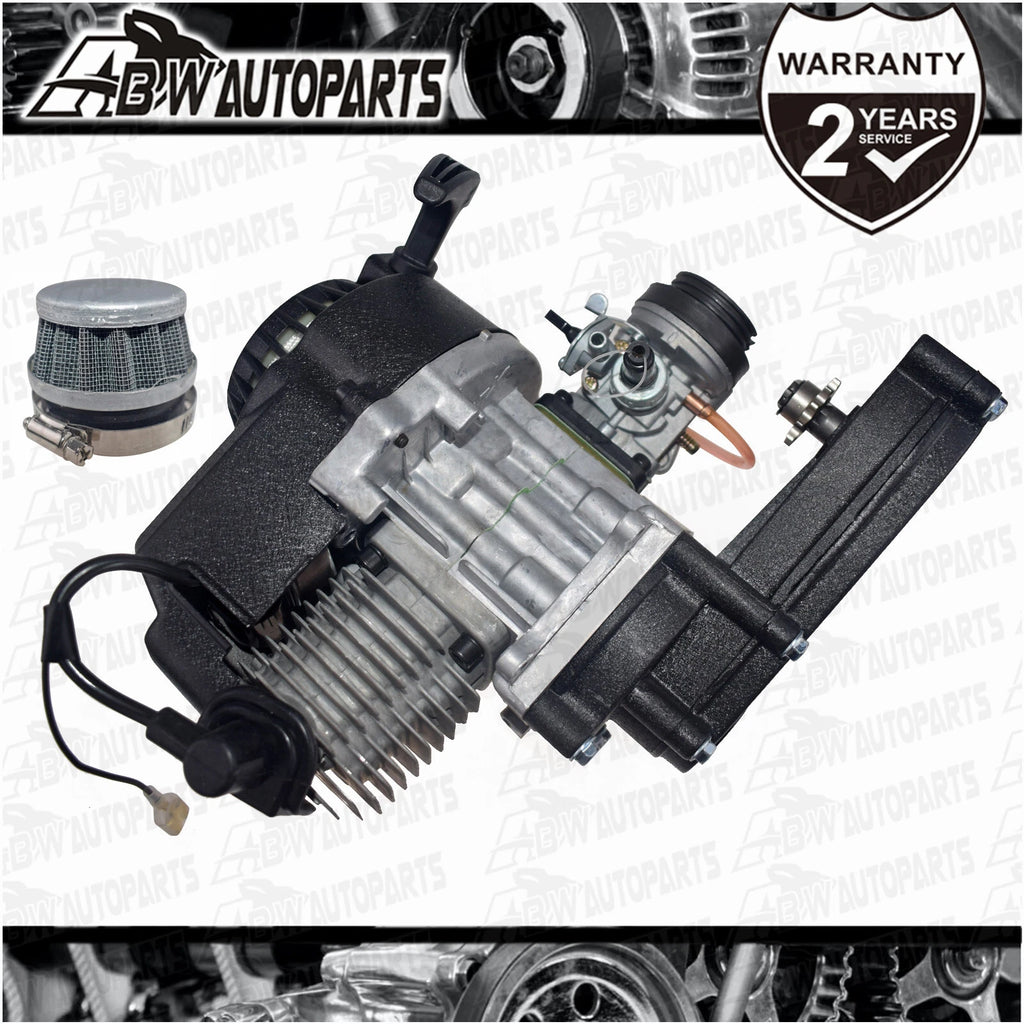 49cc 2 Stroke Pull Start Engine Motor Mini Pocket Pit Dirt Quad Bike ATV Scooter