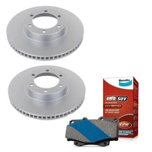 Load image into Gallery viewer, Front Bendix 4WD Brake Pads + Rotors for Toyota Prado GRJ120 KZJ120 KDJ120 GGN25