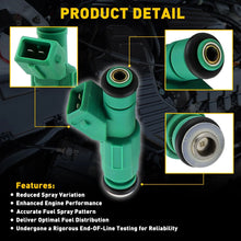 Load image into Gallery viewer, FOR HOLDEN 3.8L V6 280155777 STANDARD VT/X/Y/S/6/N/R INJECTORS SERVICED GREEN