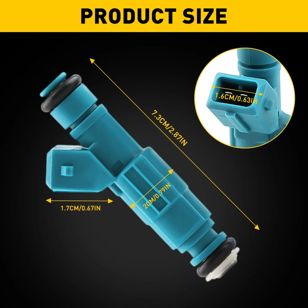 6X Fuel Injectors For Holden Commodore VR VS VT VU VX VY V6 VQ 3.8L 0280155777